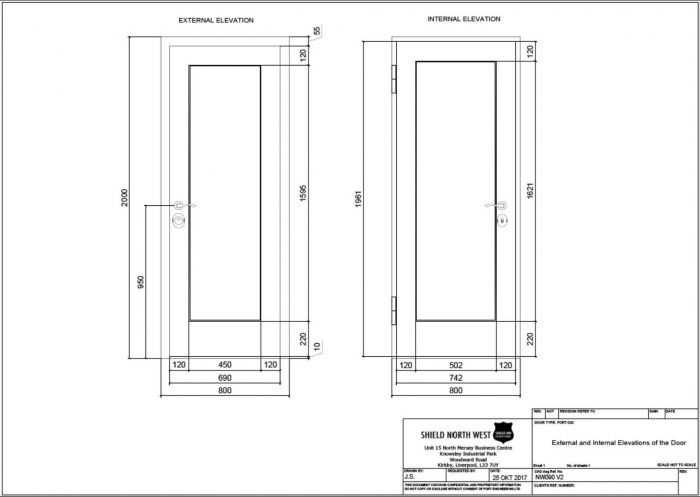 Case Study 3 – Panic Room Security Doors And Windows Door Design Nw09